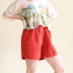 Red Anntian Shorts